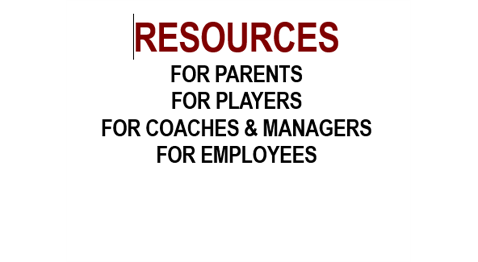 Information for Our Most Important Resources!