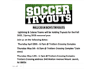2014 Boys Travel Team Tryout