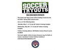 2013 Boys Travel Team Tryouts
